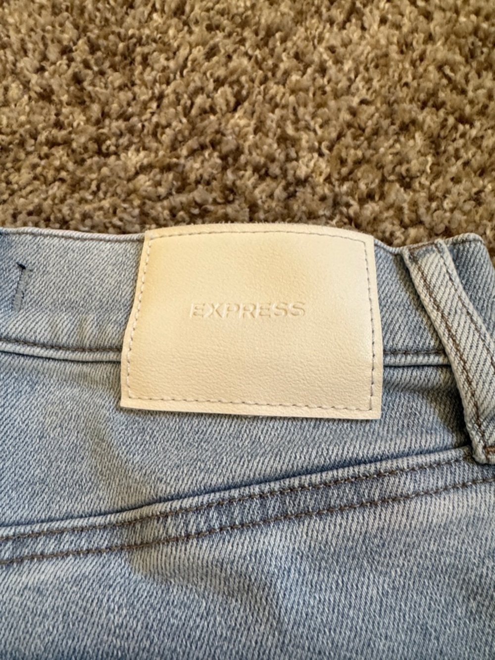 EXPRESS STRAIGHT ANKLE HIGH RISE - Picture 4 of 5